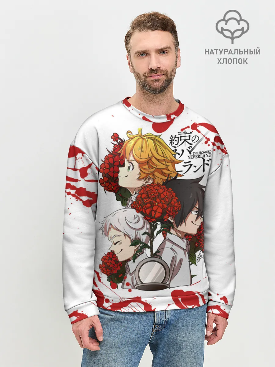 Мужской свитшот базовый / Yakusoku no Neverland