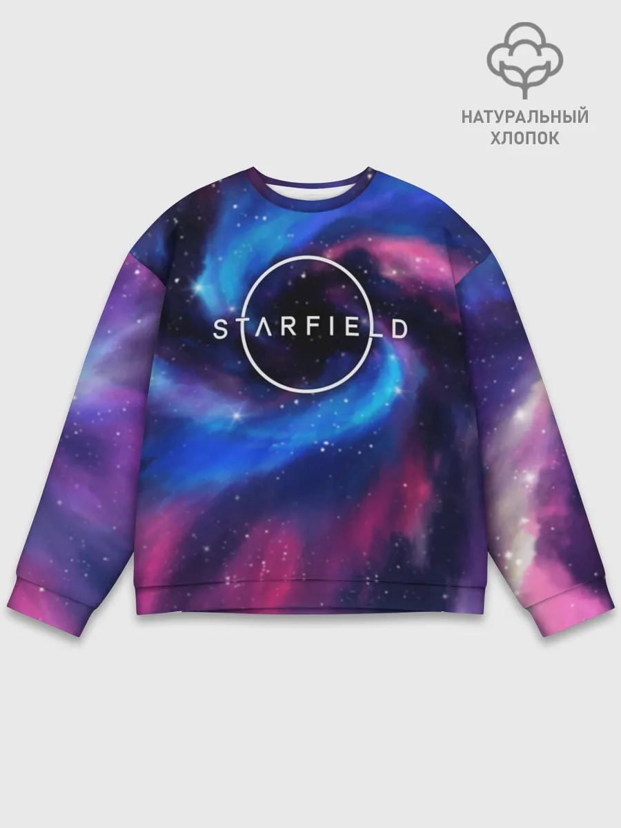 Мужской свитшот базовый / Starfield / Старфилд