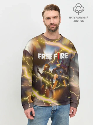 Мужской свитшот базовый / FREEFIRE | ФРИФАЕР