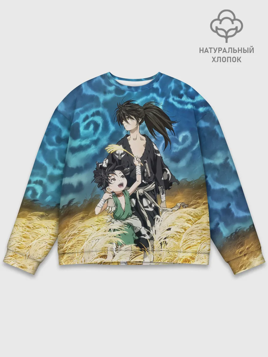 Мужской свитшот базовый / Хяккимару с Дороро | DORORO