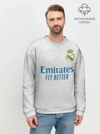 Мужской свитшот базовый / Винисиус Реал Мадрид 2021/2022
