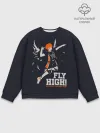 Мужской свитшот базовый / fly high! Шоё Хината Haikyuu!!