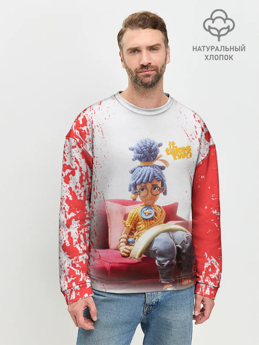 Мужской свитшот базовый / It takes two | Hazelight Studios