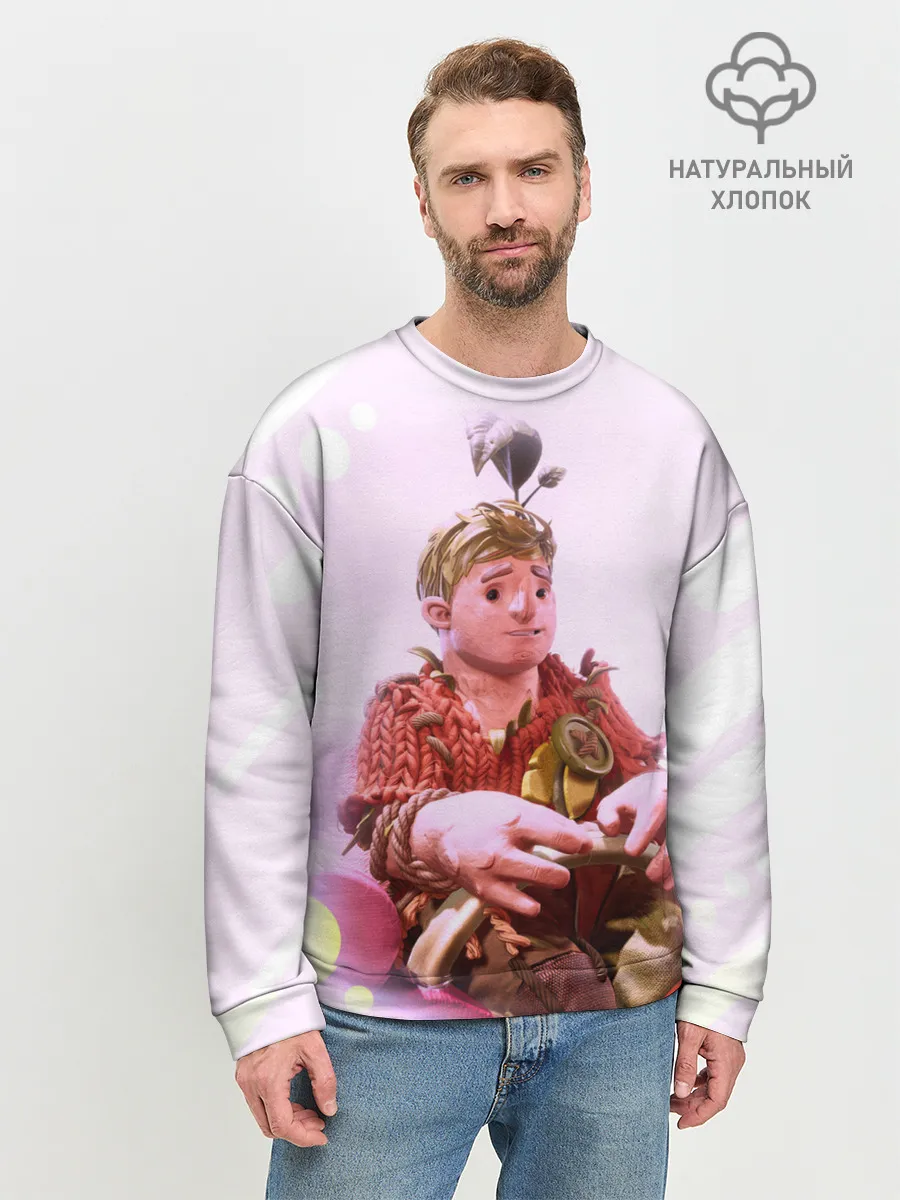 Мужской свитшот базовый / It takes two | Коди