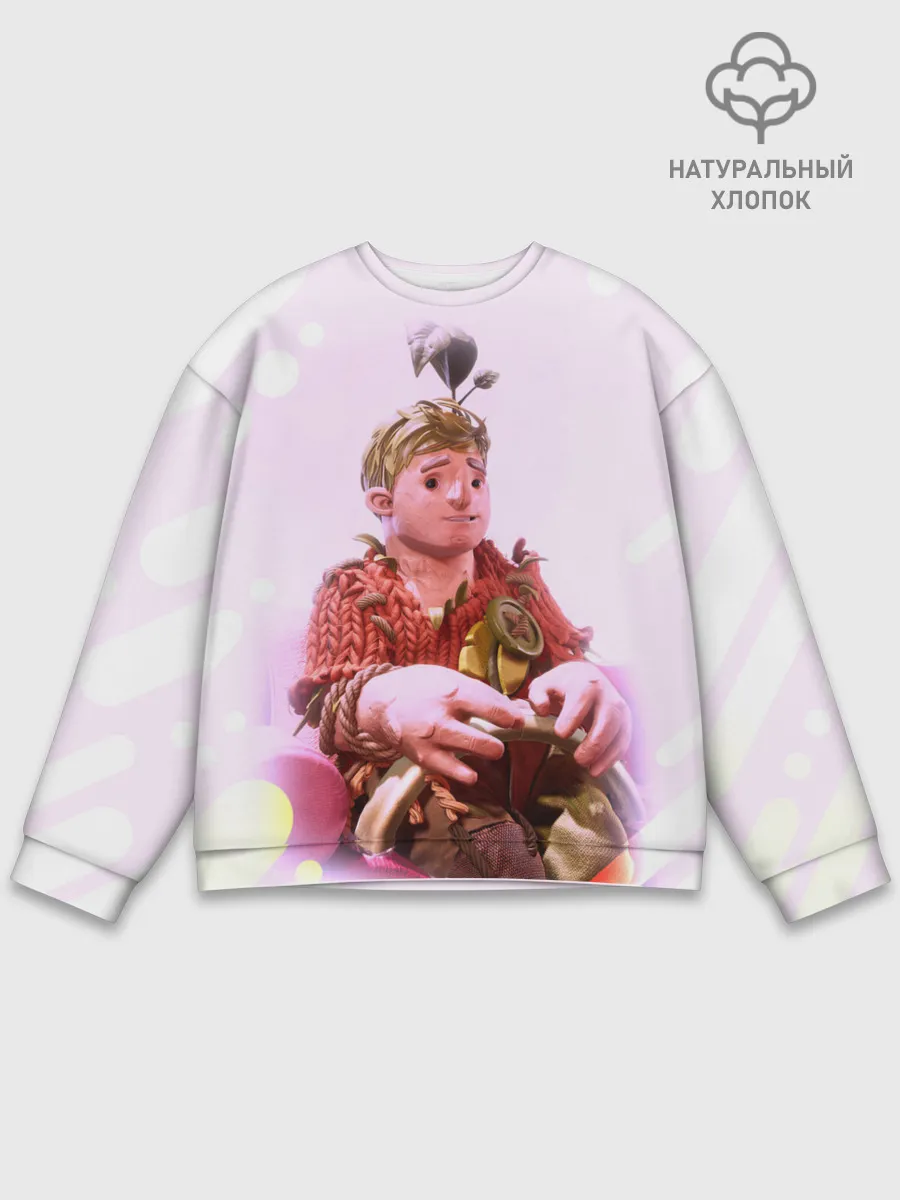 Мужской свитшот базовый / It takes two | Коди