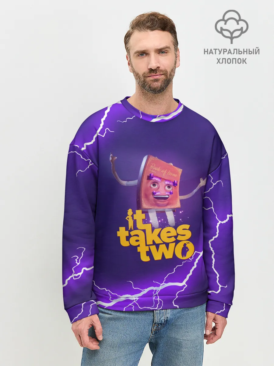 Мужской свитшот базовый / It takes two | DR Hakim