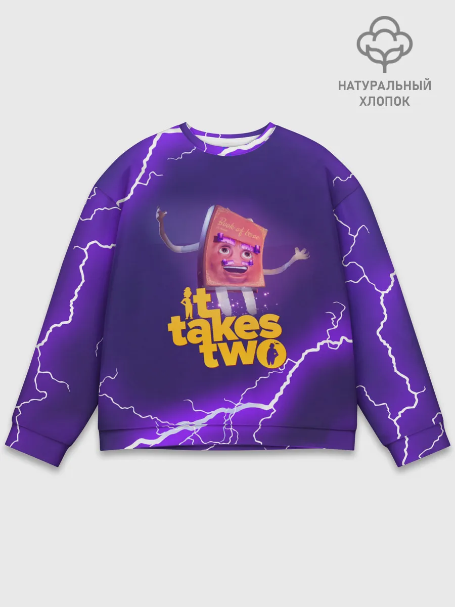 Мужской свитшот базовый / It takes two | DR Hakim