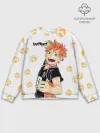 Мужской свитшот базовый / Мощный удар Шоё Хината Haikyuu!!