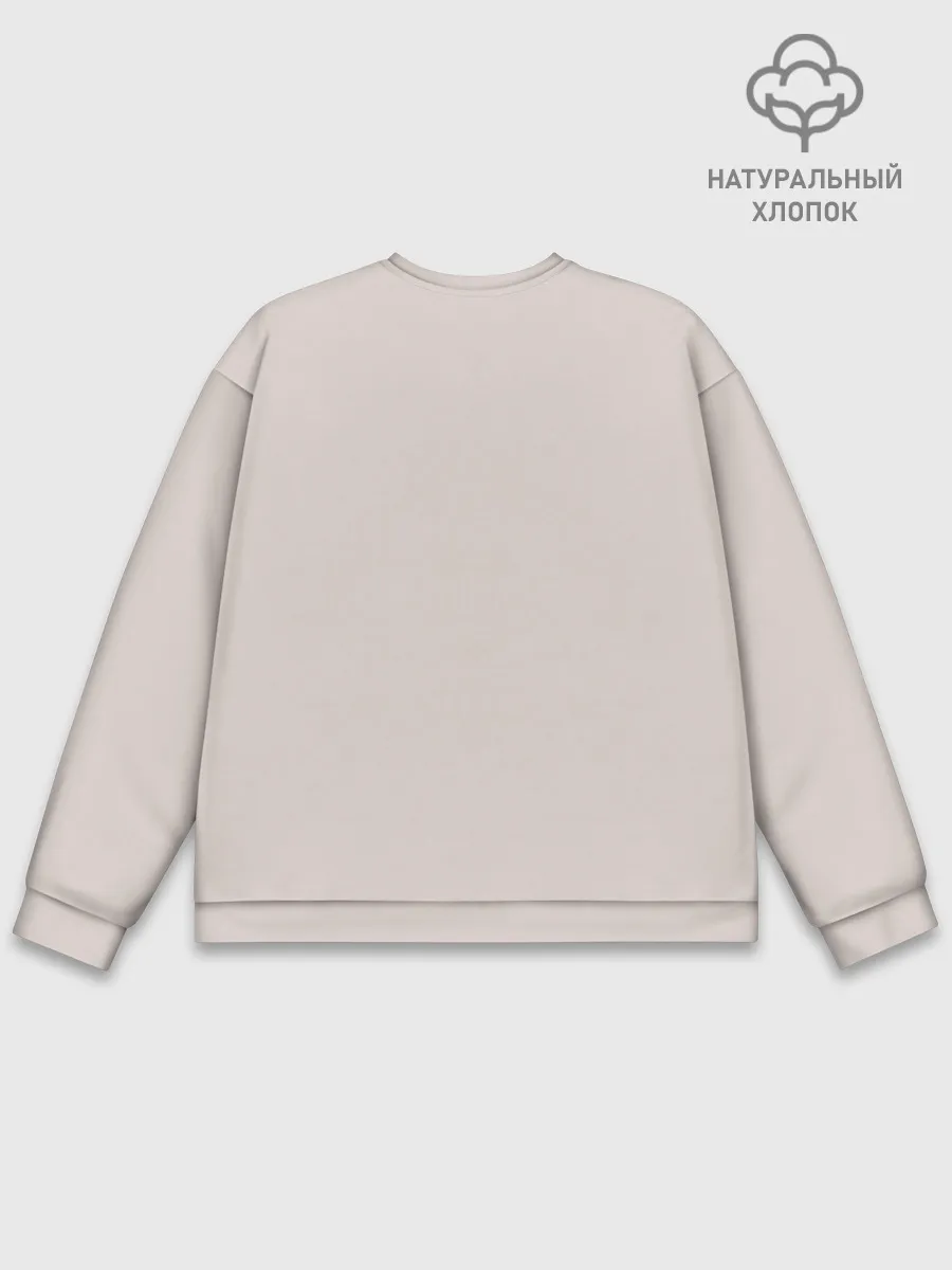 Мужской свитшот базовый / Лара с оружием