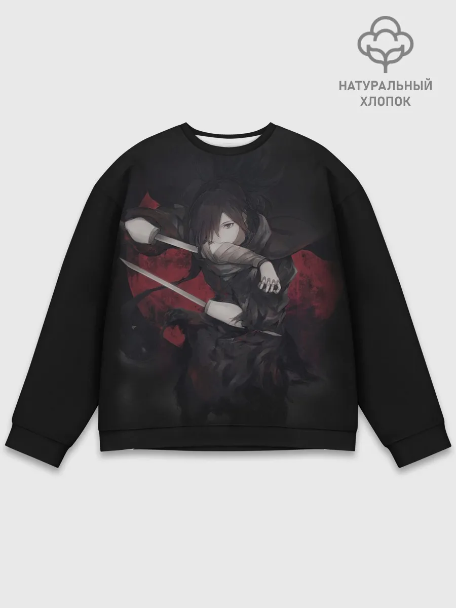 Мужской свитшот базовый / ХЯККИМАРУ | ДОРОРО | DORORO