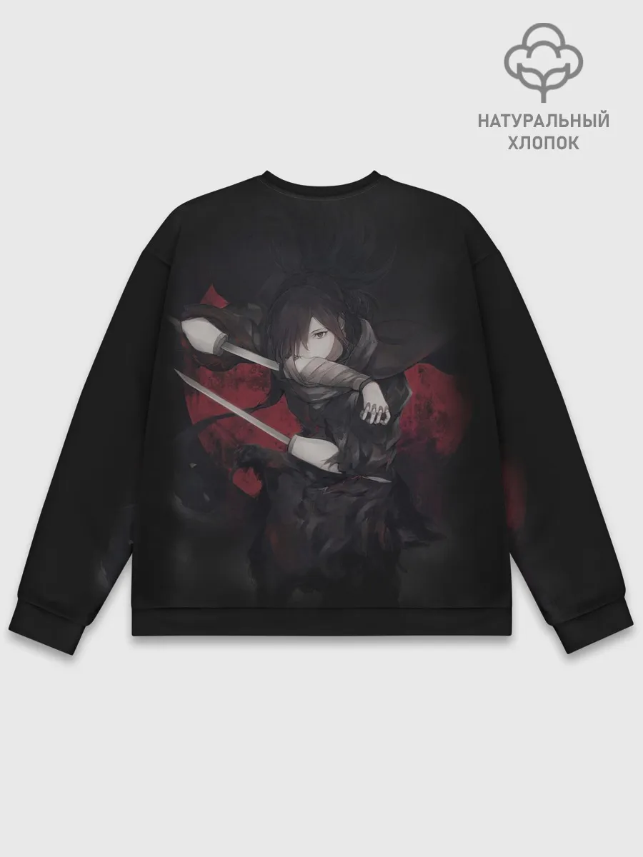 Мужской свитшот базовый / ХЯККИМАРУ | ДОРОРО | DORORO