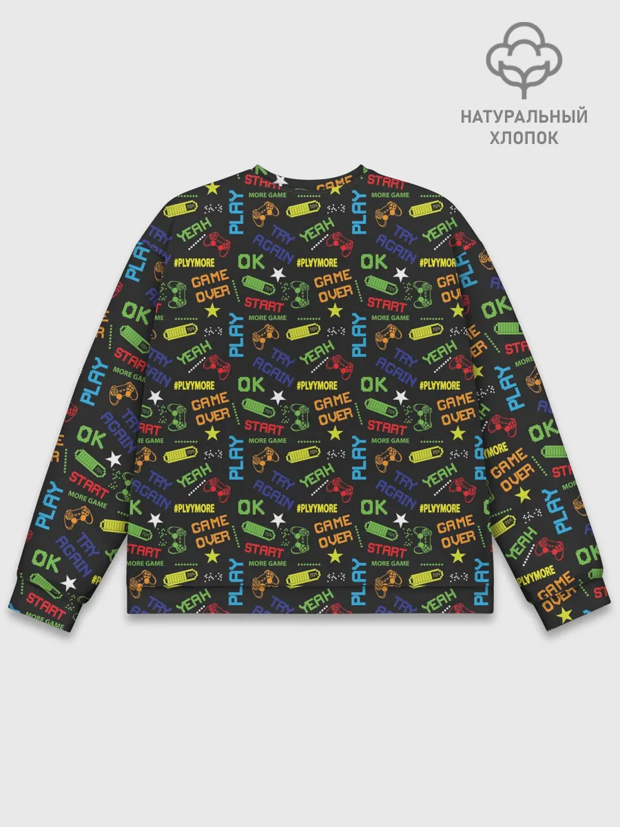 Мужской свитшот базовый / Геймер