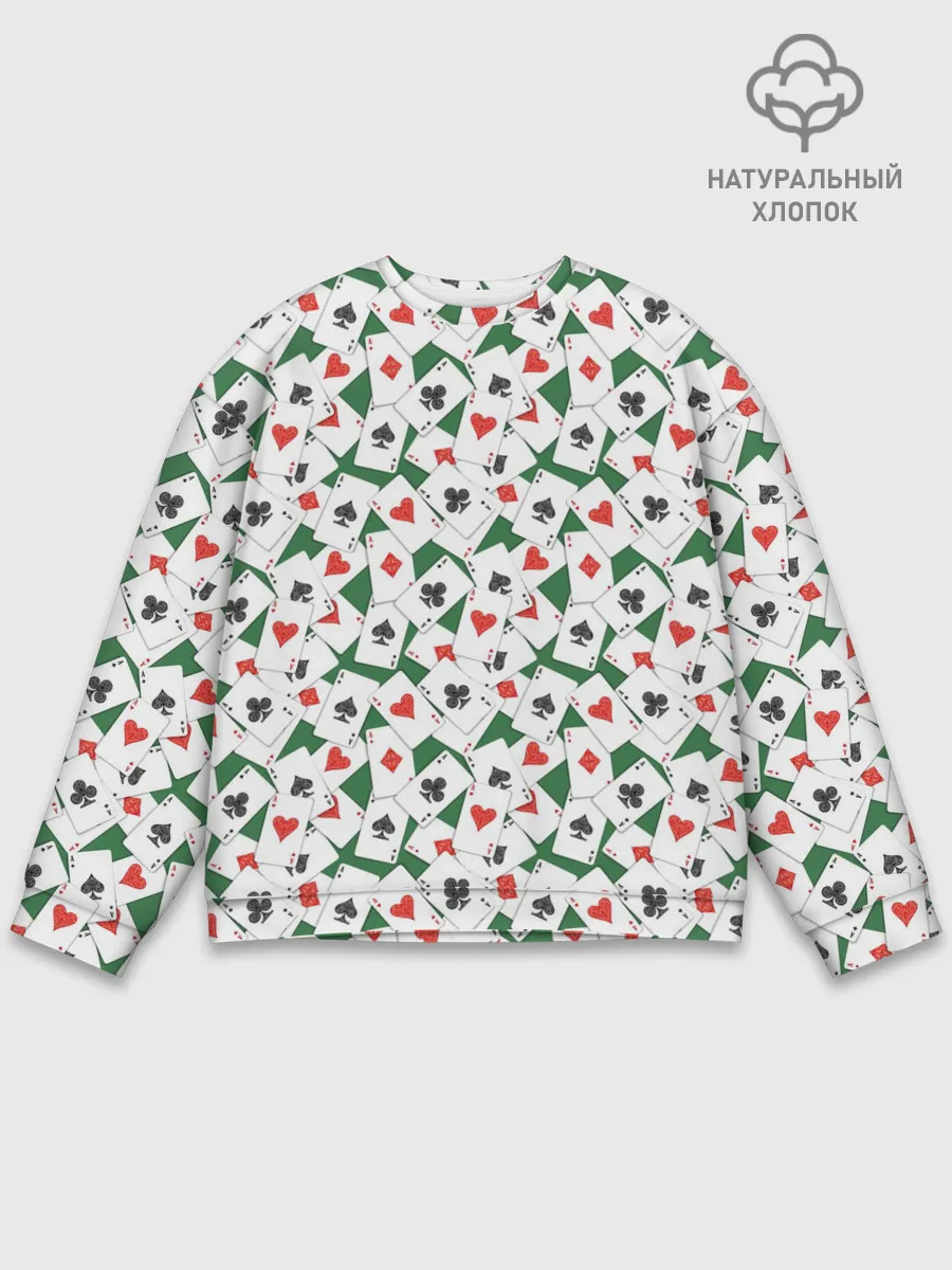 Мужской свитшот базовый / Тузы