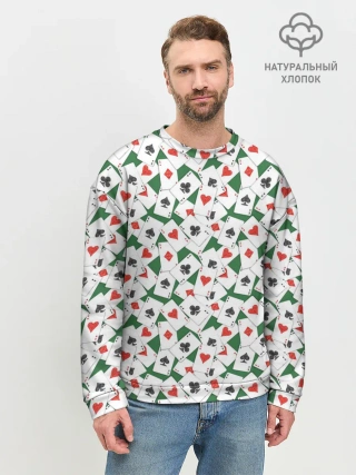 Мужской свитшот базовый / Тузы