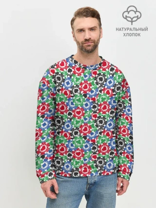 Мужской свитшот базовый / Фишки