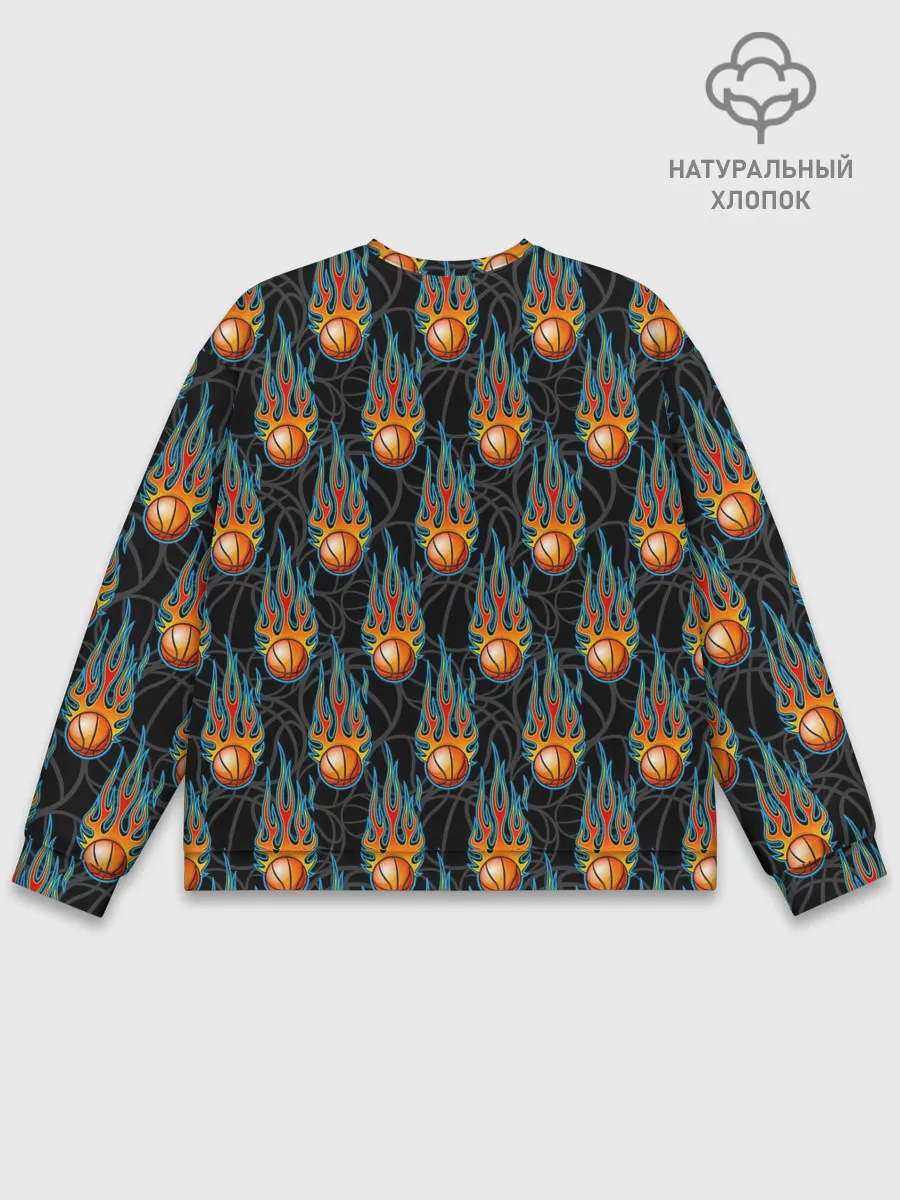 Мужской свитшот базовый / Баскетбол