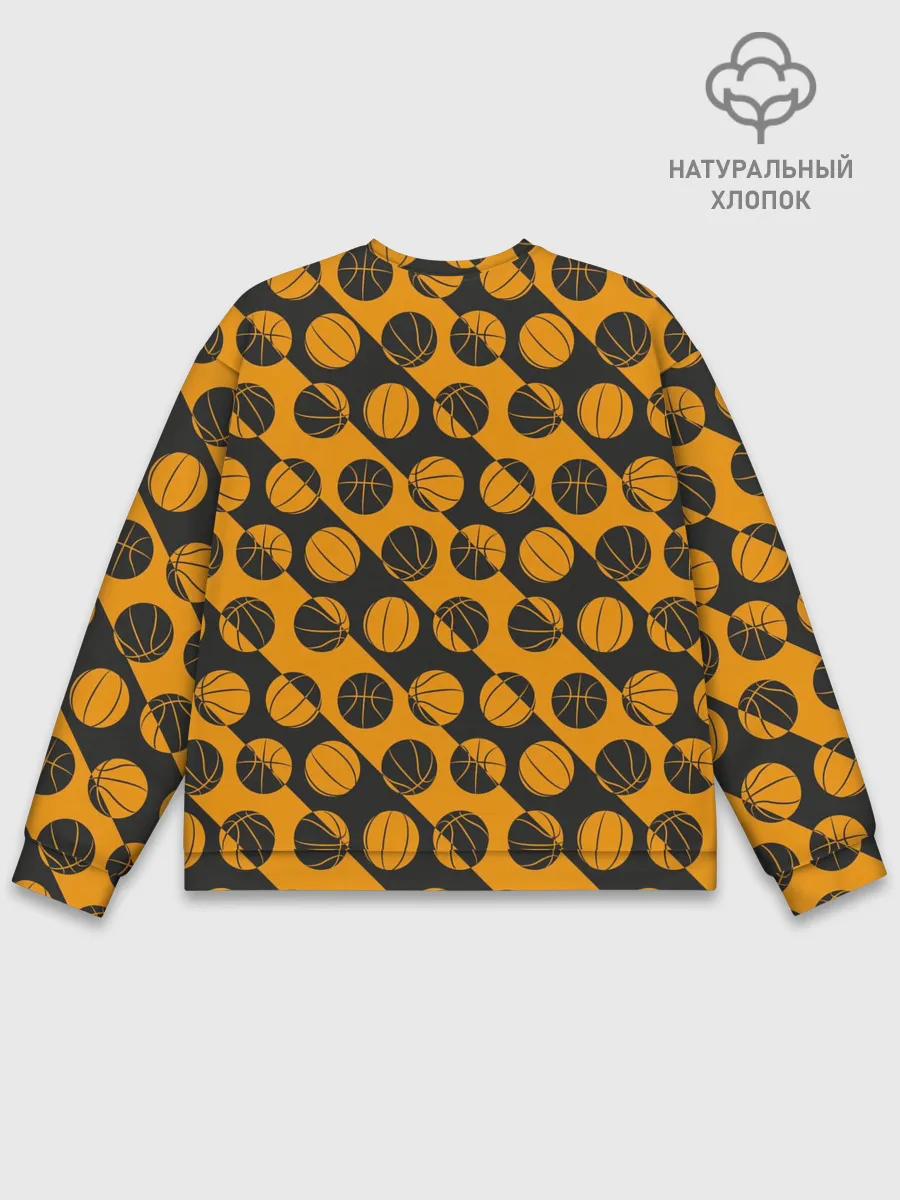 Мужской свитшот базовый / Баскетбол