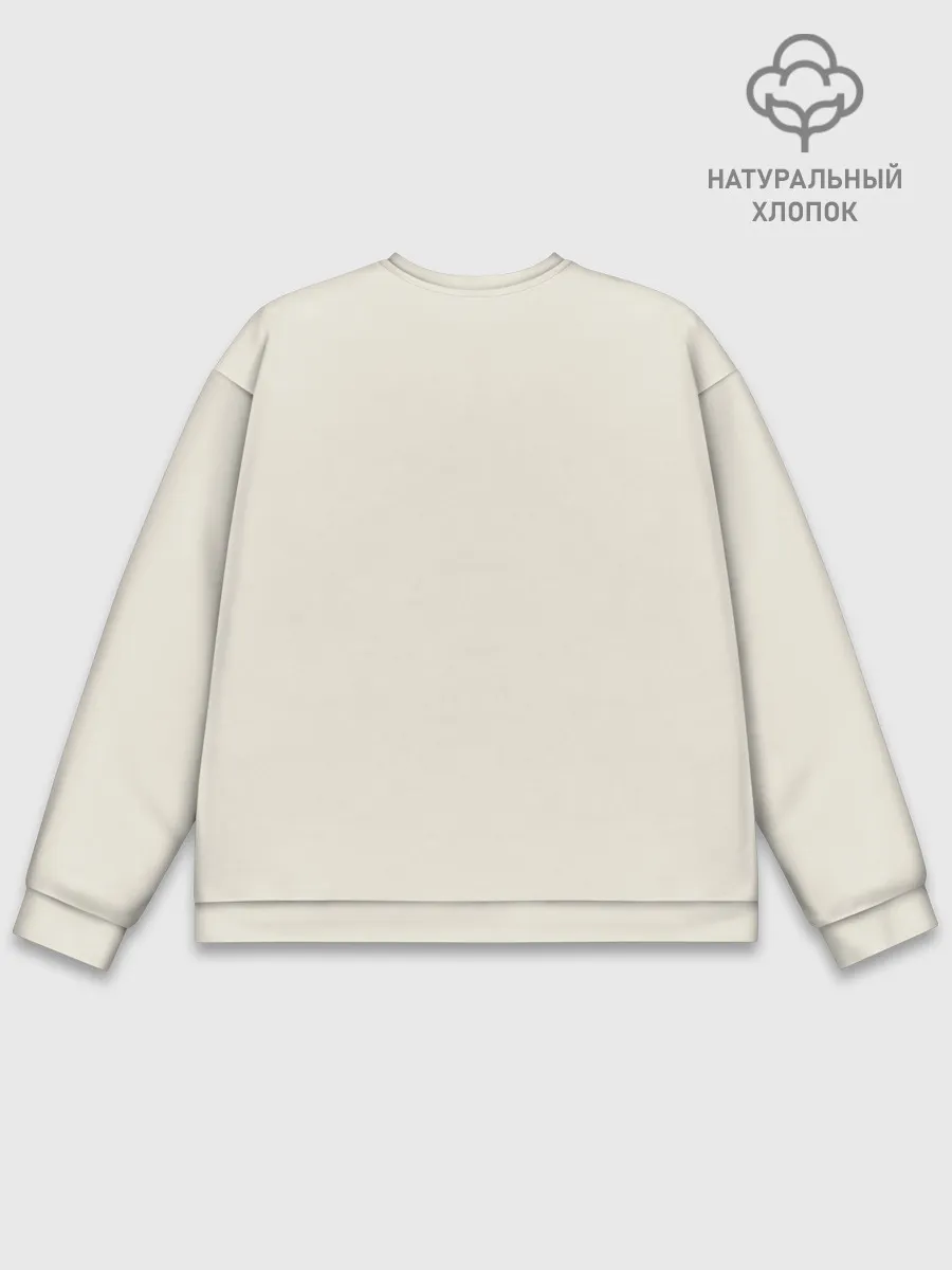 Мужской свитшот базовый / Джоэл и Элли в поле