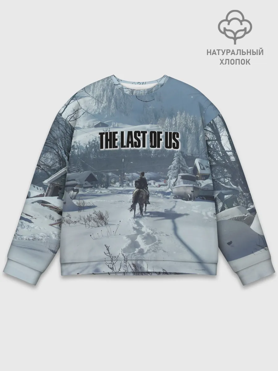 Мужской свитшот базовый / Элли в деревне