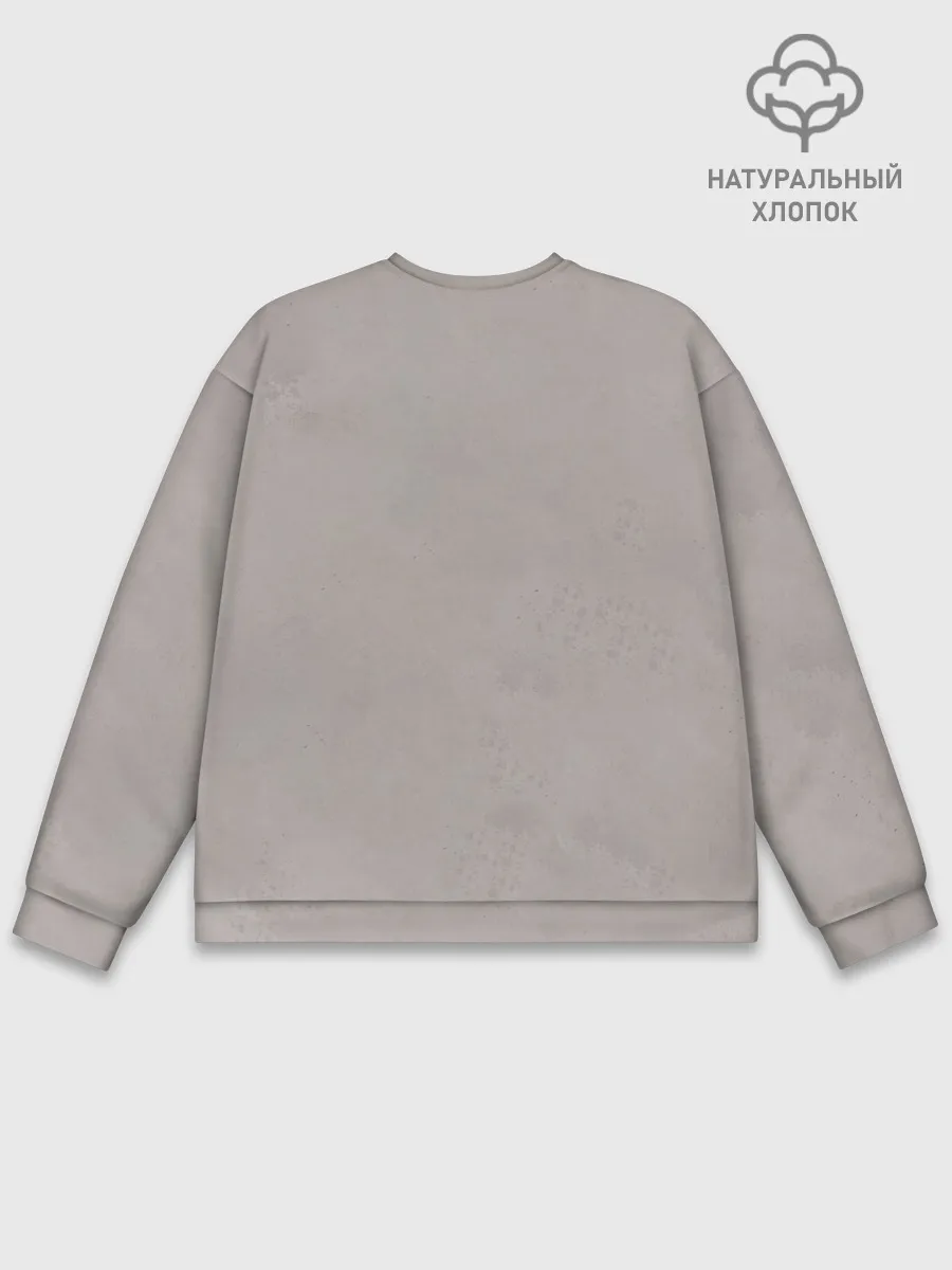 Мужской свитшот базовый / Элли с гитарой