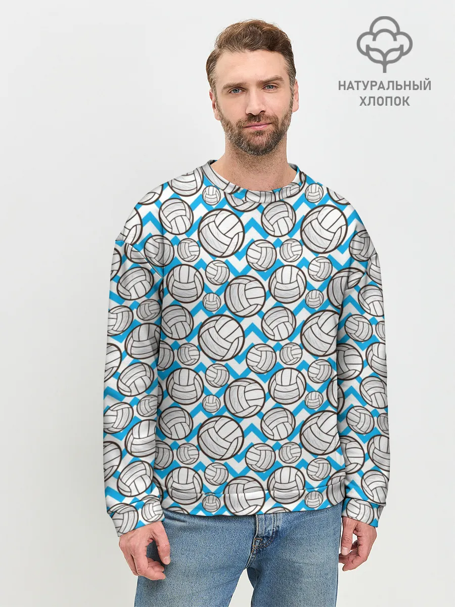Мужской свитшот базовый / Волейбол