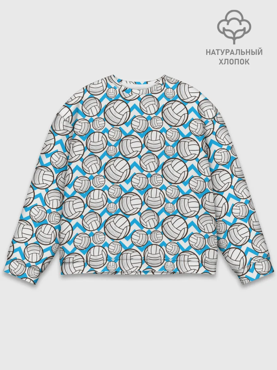 Мужской свитшот базовый / Волейбол