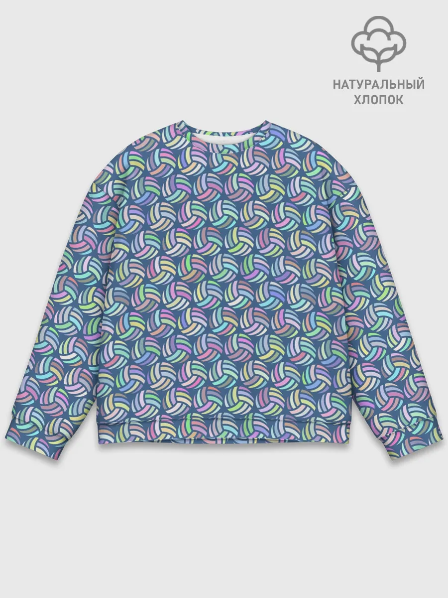 Мужской свитшот базовый / Volleyball