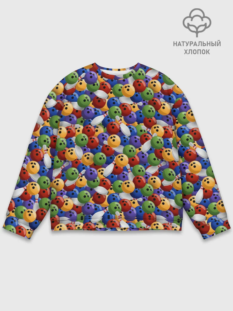 Мужской свитшот базовый / Боулинг