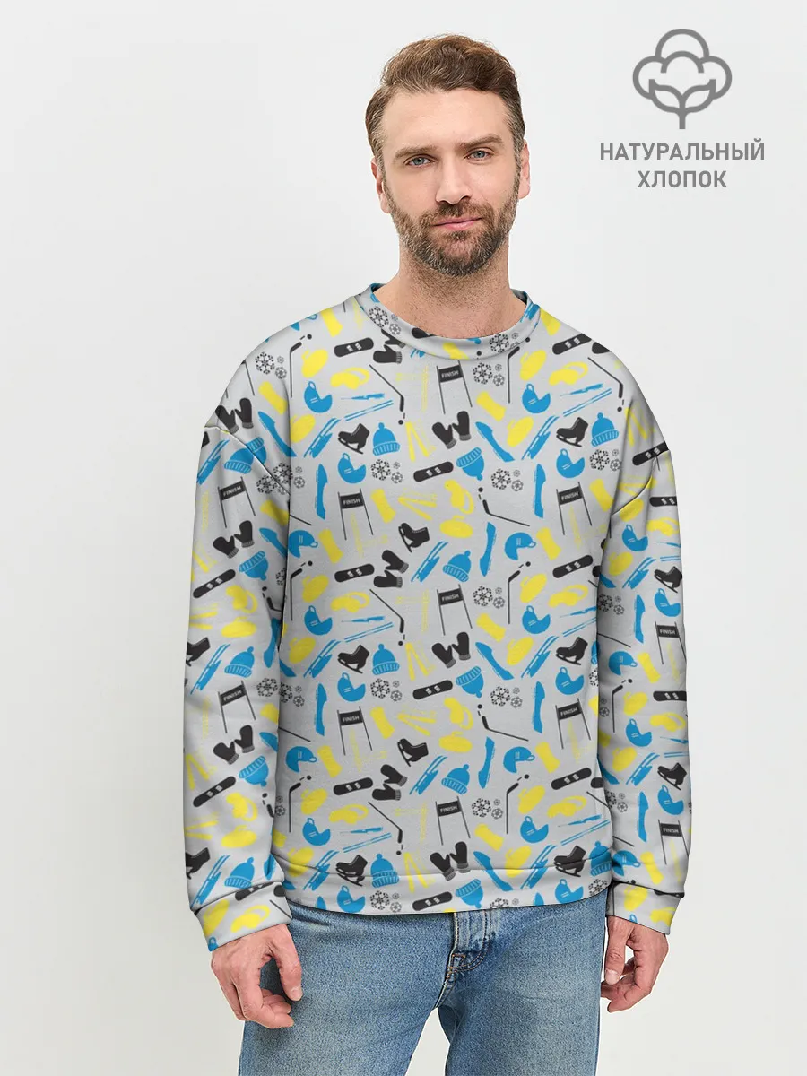 Мужской свитшот базовый / WINTER SPORTS