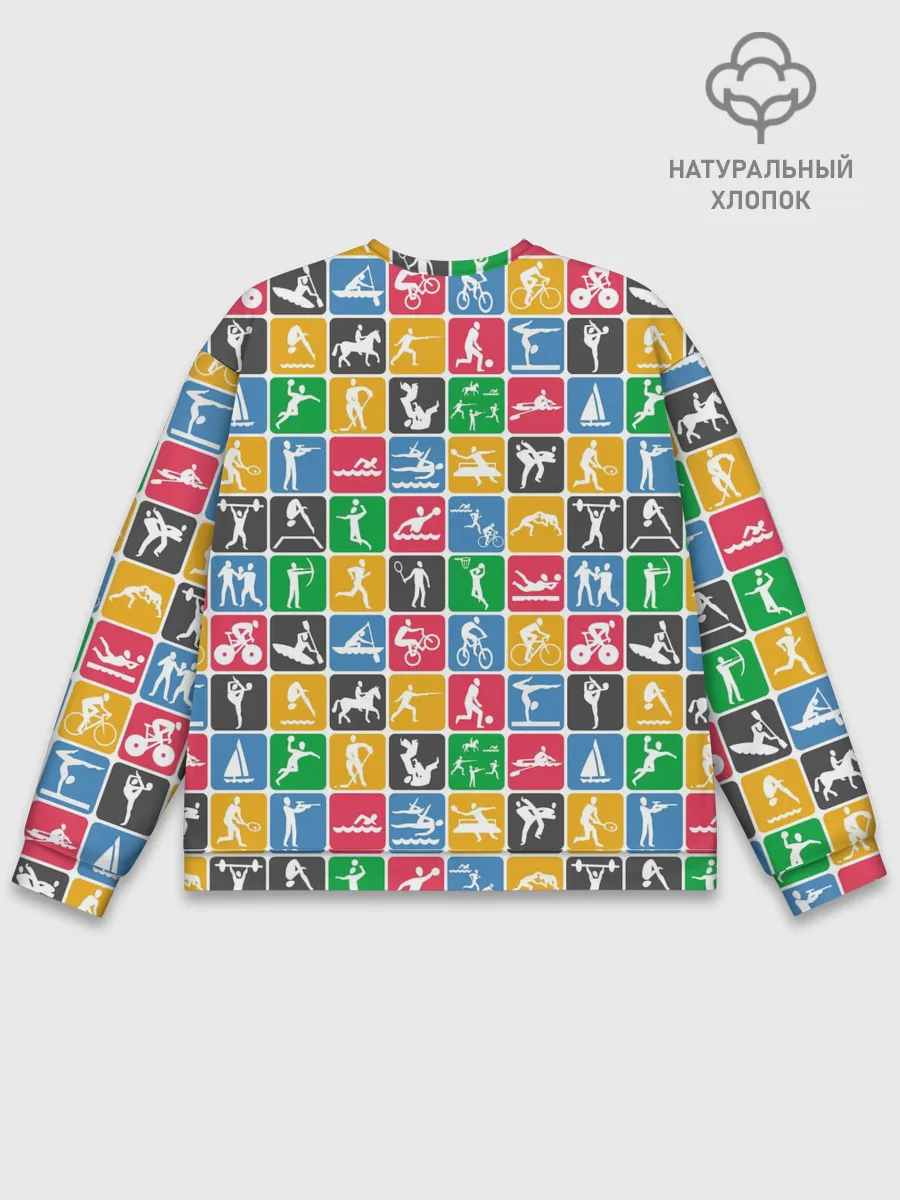 Мужской свитшот базовый / СПОРТ