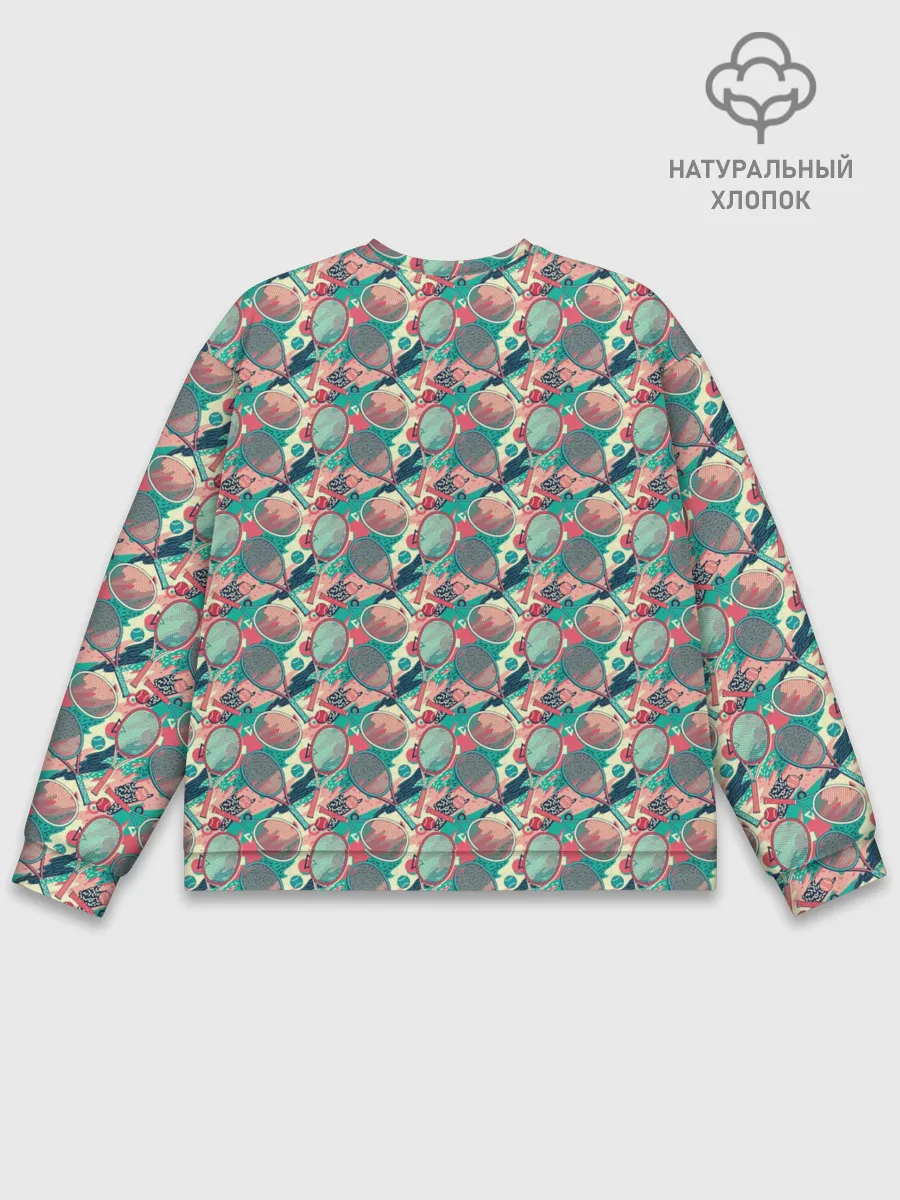 Мужской свитшот базовый / Теннисные Ракетки