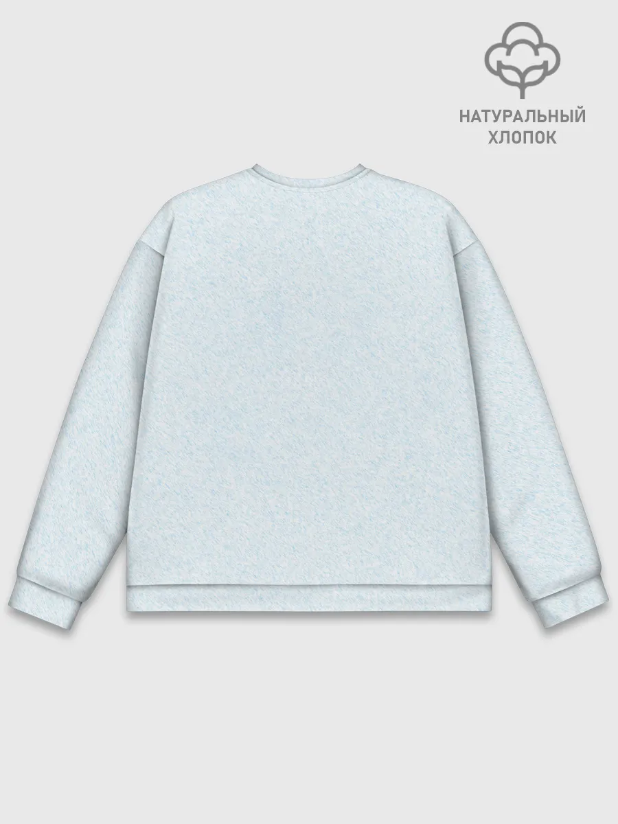 Мужской свитшот базовый / Blue Lil Peep