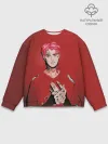 Мужской свитшот базовый / Red Lil Peep