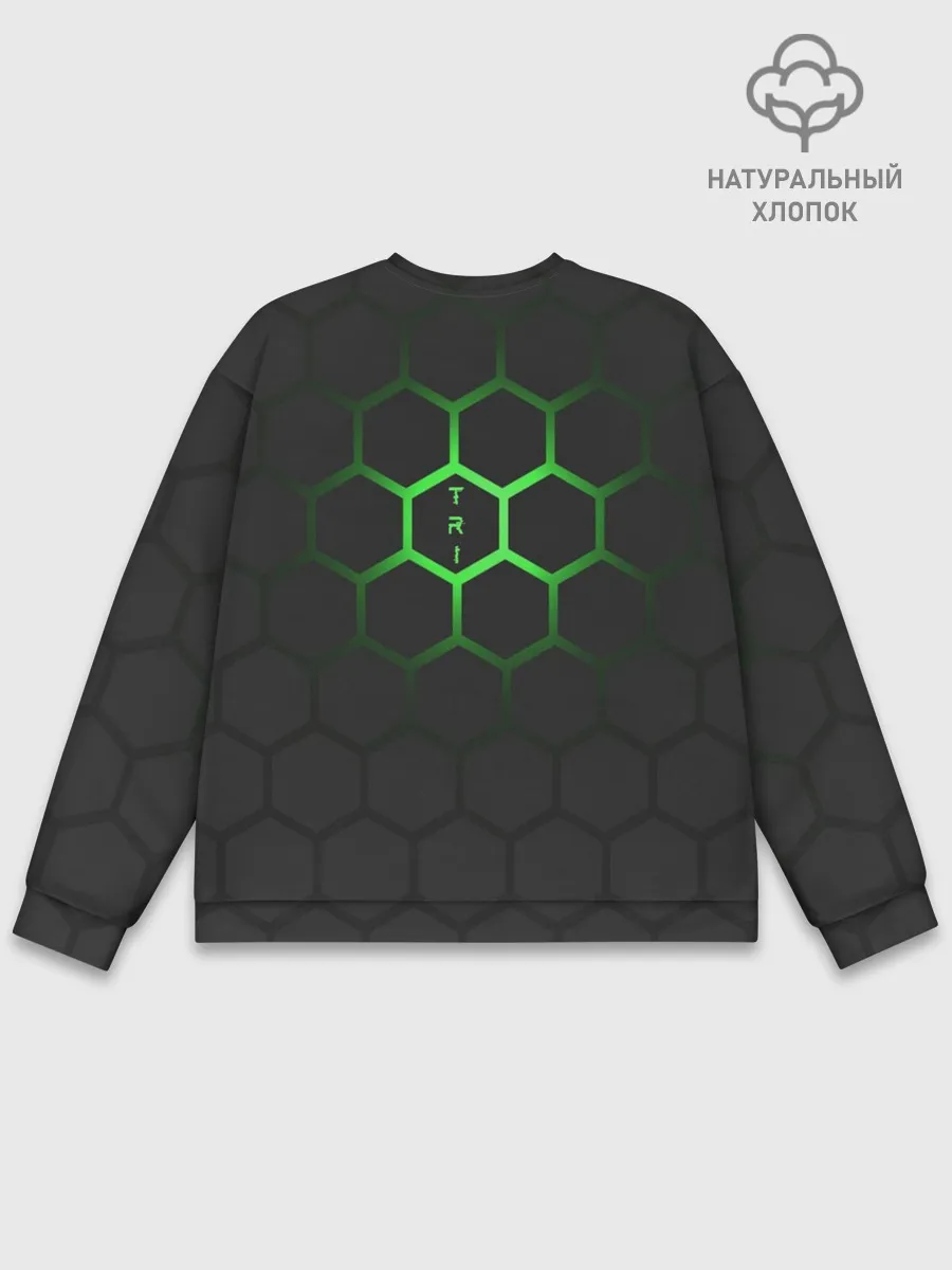 Мужской свитшот базовый / Триатлон | спортсмены