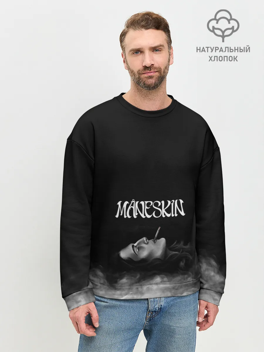 Мужской свитшот базовый / Дамиано Давид | Монэскин