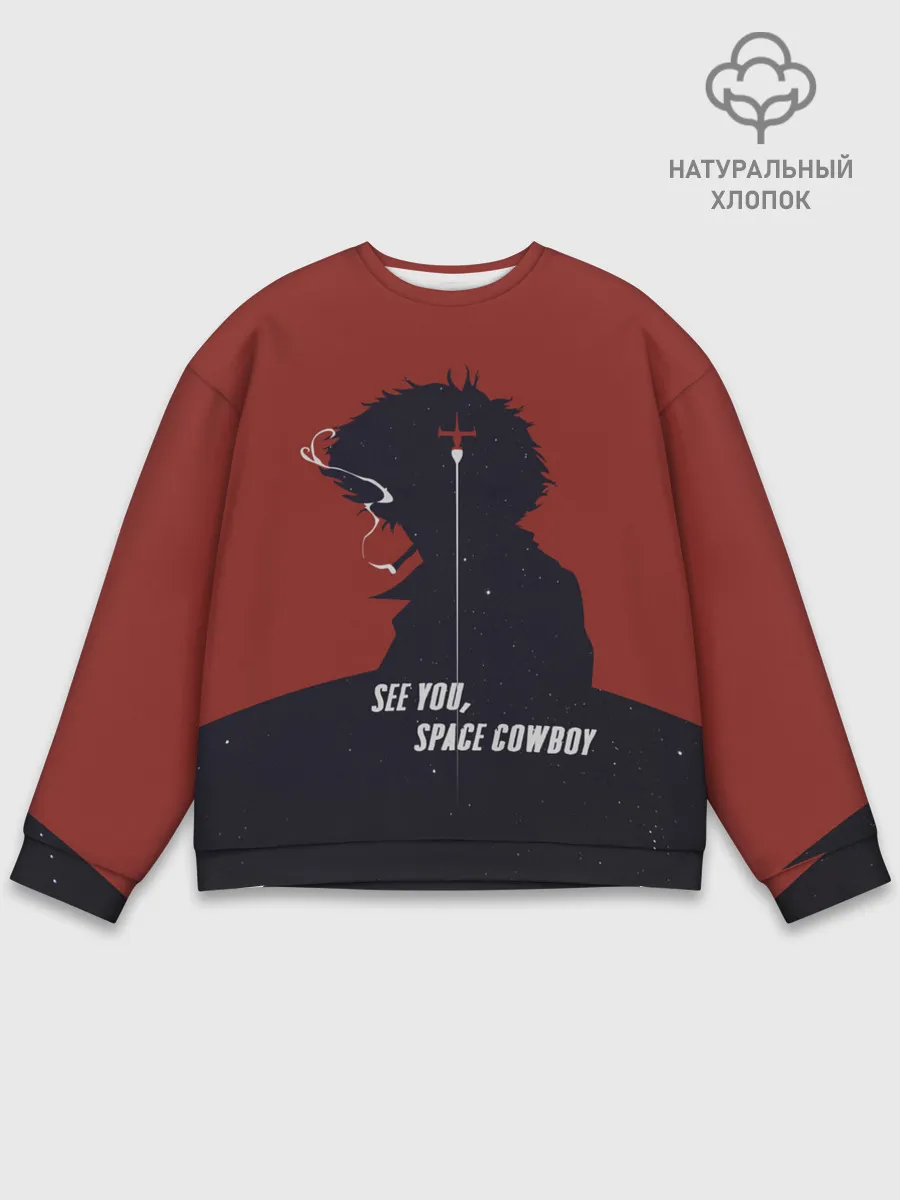 Мужской свитшот базовый / Cowboy Bebop - Spike