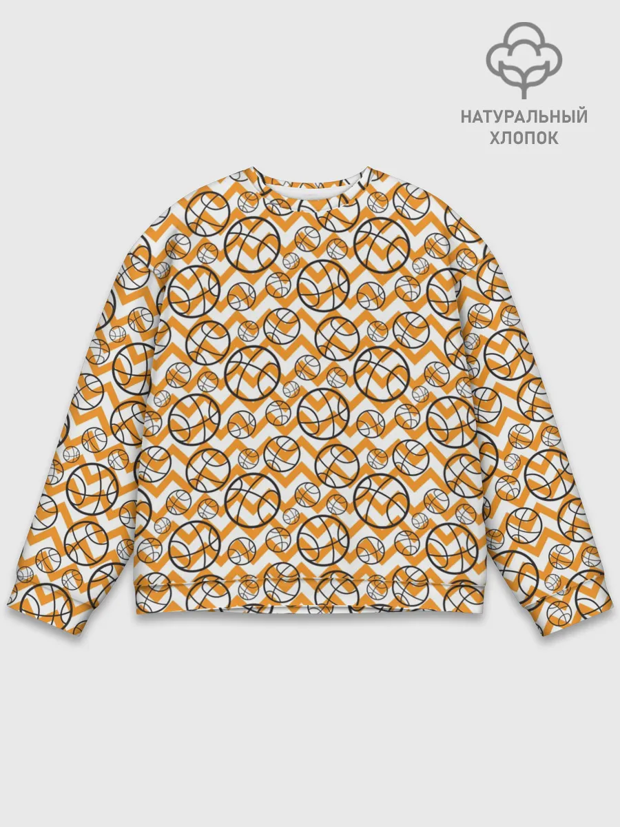 Мужской свитшот базовый / Баскетбол