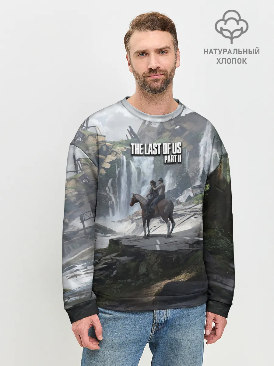 Мужской свитшот базовый / Элли и Дина