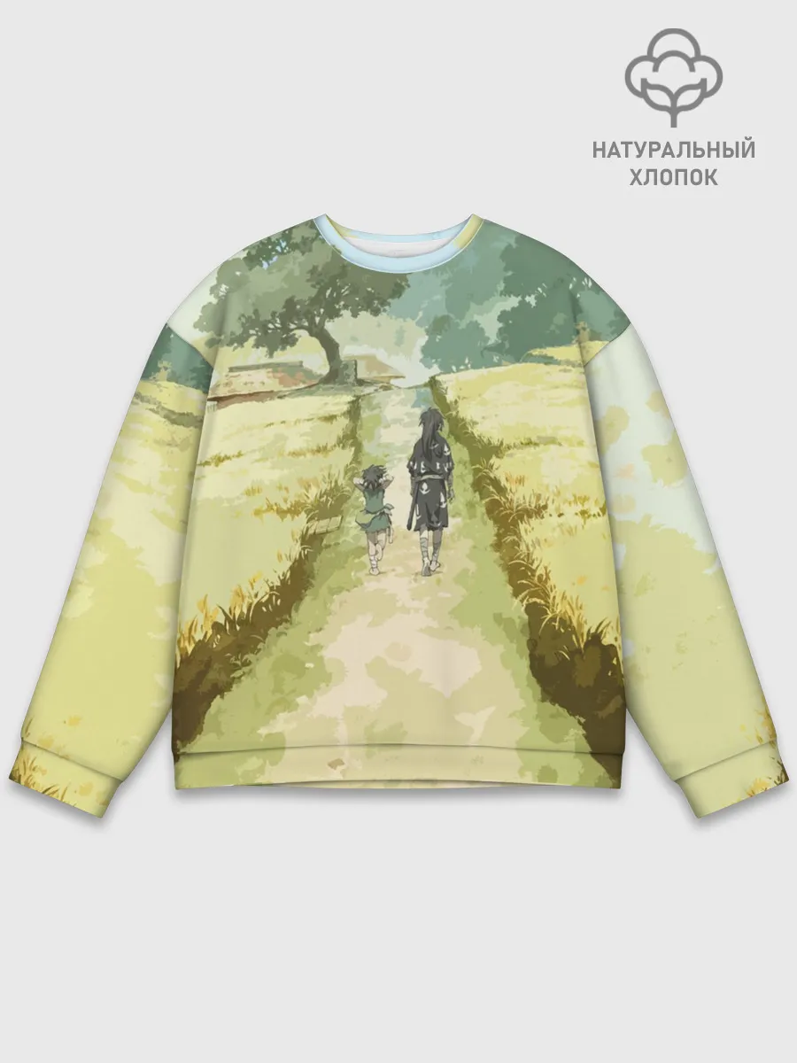 Мужской свитшот базовый / ХЯККИМАРУ И ДОРОРО