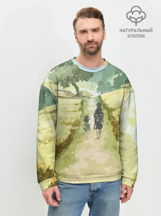 Мужской свитшот базовый / ХЯККИМАРУ И ДОРОРО