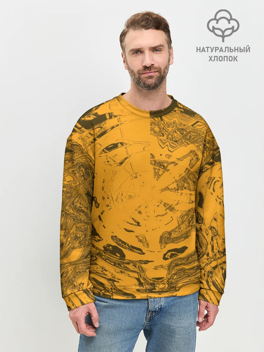 Мужской свитшот базовый / Сплющенная сфера