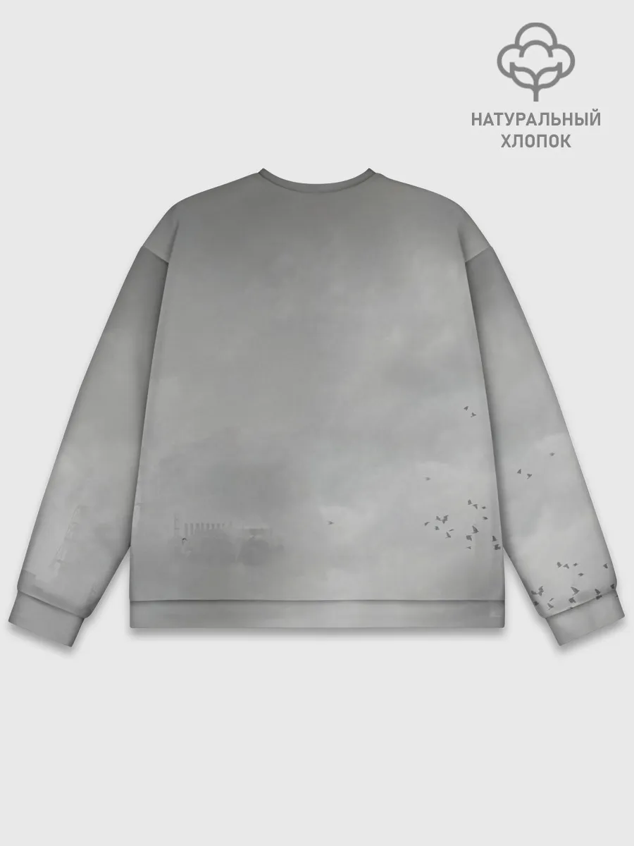 Мужской свитшот базовый / STALKER 2 Gray