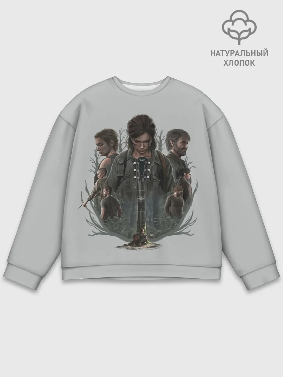 Мужской свитшот базовый / Hard story