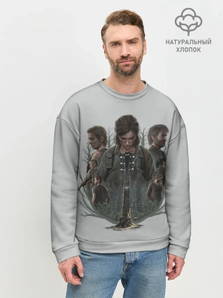 Мужской свитшот базовый / Hard story