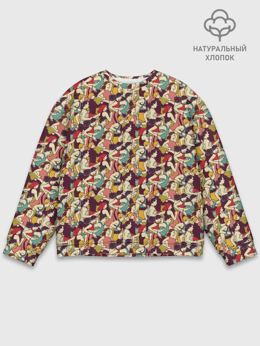 Мужской свитшот базовый / Марафон