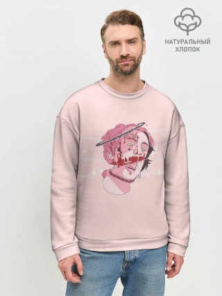 Мужской свитшот базовый / Super Lil Peep