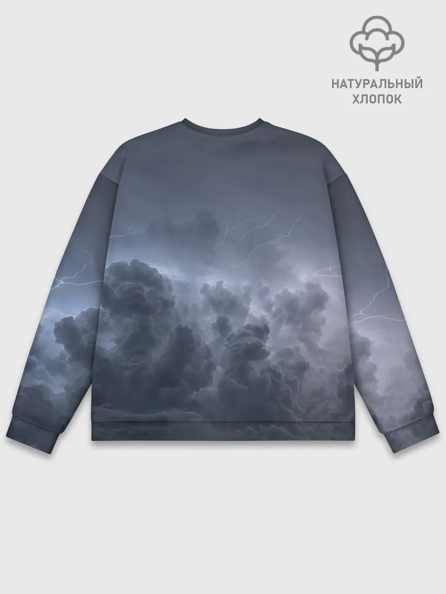 Мужской свитшот базовый / НЕБО СЛАВЯН | СЛАВЯНСТВО