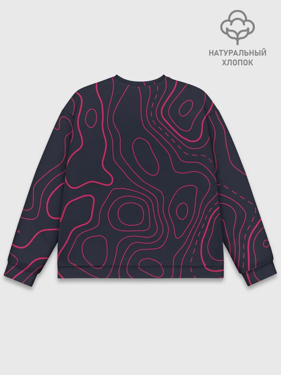 Мужской свитшот базовый / Магия узора