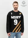 Мужской свитшот базовый / 9 | MSBY | BLACK JACKALS