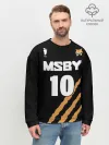 Мужской свитшот базовый / 10 | MSBY | BLACK JACKALS